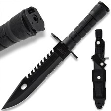 USMC M-9 Fixed Blade Knife and Sheath | Officially Licensed | Sawback Spine picture