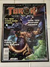 Turok: Seeds of Evil Official Comic Book Magazine (1998) NM picture
