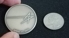 VINTAGE Lockheed Martin 2005 Center for Innovation Classified Ops Challenge Coin picture