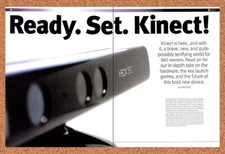 2009 Microsoft Xbox Kinect Launch Review Original Ad / Retro Wall Art v2 picture