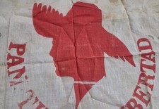 RARE VTG PPD Popular Democratic Party Flag Pan, Tierra Y Libertad Old 21 X 17