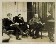 1919 Press Photo Labor Delegates in Session in Paris, France - kfx30056 picture