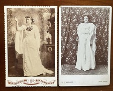 Two Cabinet Cards Texas And Oregon Girls One Identified picture
