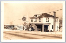 K11/ near Stroudsburg Pennsylvania RPPC Postcard c30 Monroe Gas Staiton 457 picture