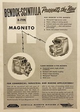 1948 AD.(XH80)~BENDIX-SCINTILLA CO. SIDNEY, NY. H-TYPE TRACTOR MAGNETO picture