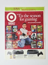 Target 2003 Xbox PlayStation 2 GameCube Holiday Gaming 40 Page Circular Ad picture