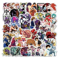 Mix 10 PCs Neon Genesis Evangelion Animate Luggage Laptop Sticker-No Duplicate picture