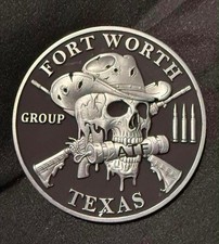 ATF FORT WORTH TEXAS COIN GAME RUN THICK CGRT GROUP 3 Police Challenge COIN picture