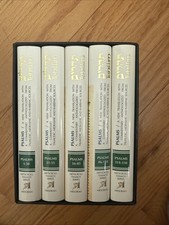 ArtScroll Tehillim Psalms 5 Volume Slipcased Set Hebrew English Tanach picture