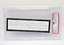 George R. Caron Autograph, WWII 