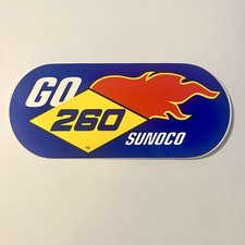 Go 260 Sunoco Racing Sticker *AUTHENTIC ORIGINAL* New Old Stock picture