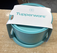 **Tupperware, Set of Three bowls with Lids, Teal Green, New  A59 picture