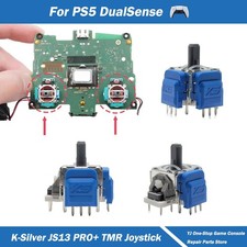 2/10x JS13 Pro+ TMR Hall Effect Electromagnetic 3D Joystick Sensor for PS5 picture