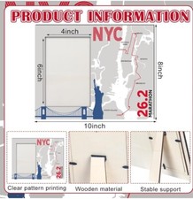 *NEW* NYC 26.2 Marathon - No Year - Wooden Picture Frame picture