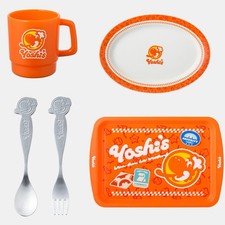 Yoshi’s Mario Kart World Tray Mug Cutlery Ceramic Plate Set of 4 Japan Nintendo picture