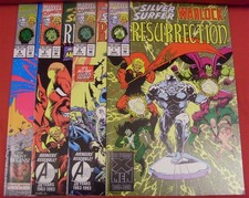 SILVER SURFER WARLOCK RESURRECTION 1-4 MARVEL COMIC SET COMPLETE 1993 VF/NM picture