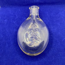 Antique Murder Bottle Babys Delight Glass Nursing Bottle Embossed Pictorial 1890 picture