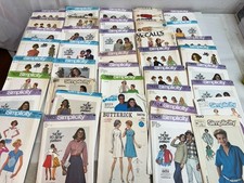 lot of 40 vintage sewing patterns mccalls simplicity picture