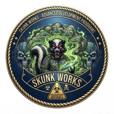 Skunk Works Top Secret Military Coffee Mug - Prior Service USAF Gift Drinkware picture