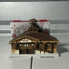 Disney Parks Fort Wilderness Resort Outpost Building Mickey Ornament BUBBLE WRAP picture