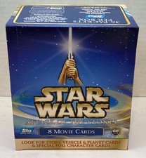 2002 Topps Star Wars Attack of the Clones Trading Card Box 36 Packs Unsealed picture