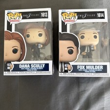 The X-Files Dana Scully # 1613 / Fox Mulder # 1614 Funko Pop TV x 2 picture