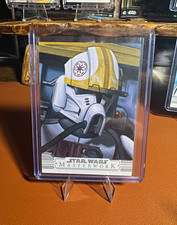 Topps Star Wars Masterwork Clone Trooper Pilot Sketch 1/1 by Kris Penix picture