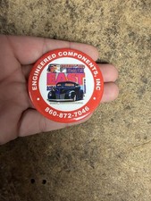 2004 Street Rod Nationals East Button Pin York PA NSRA Engineered Components HTF picture