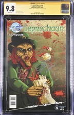 Leprechaun #4 CGC SS 9.8 Warwick Davis Signed Actor Very Low Print 1993 Movie picture