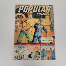 Popular Comics #103 1944 Terry and the Pirates Dell Golden Age Comic Book picture