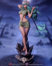Nelliel Tu | Bleach | 1/6 Scale UNPAINTED Resin Kit | Beach Skull Diorama picture