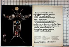 1970 GTE General Telephone & Electronics Future Tech Magazine Ad Sylvania picture