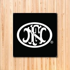 FN FIREARMS 3'X3' VINYL BANNER picture