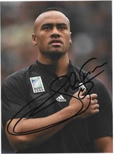 rugby autograph JONAH LOMU photo 15 x21 cm signed clean hand picture
