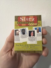 Sealed New Starz Behind Bars Mug Shots Famous and Under Arrest Playing Cards picture
