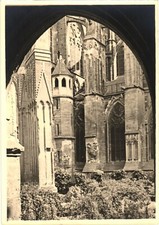 Tours France Cathedral of Saint Gatianus RPPC Real Photo Postcard White Border picture
