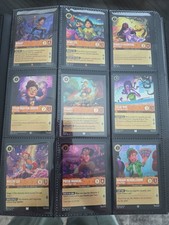 Disney Lorcana Attack of the Vine Complete foil set 1-204, all Epics and Promos picture