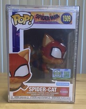 Funko Pop Across The Spiderverse Flocked Spider-Cat #1509 Ultra LE5000 picture