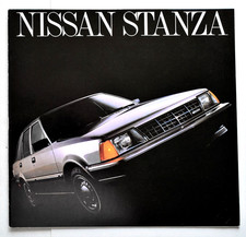 ORIGINAL 1983 NISSAN STANZA SALES BROCHURE CATALOG ~ 16 PAGES ~ 11