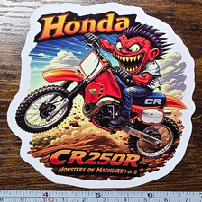 1983 Honda CR250R 9x9cm Durable Die-Cut Vinyl Sticker 1 of 5 picture