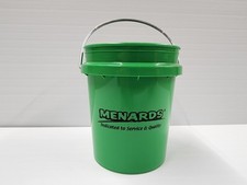 Menards Mini Bucket, Minature Paint Pail, 0.5-Quart BPA-Free, 4in Tall HTF picture
