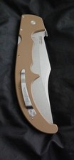 Cold Steel Espada Xl Desert Tan Aus10a 7.5 Inch Folding Knife G10 Handle picture