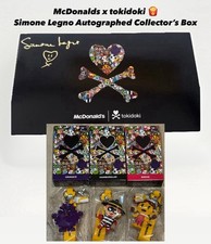 McDonald’s Singapore X tokidoki Simone Legno Collector’s Box Set Of 3 Pcs ✖️🖤 picture