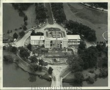 1971 Press Photo Aerial view of Delgado College & Delgado Museum of Art picture