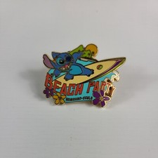 Disney Pin Escape to Paradise Beach Party Hawaiian Style - Stitch picture
