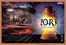 1997 Zork Grand Inquisitor PC Original Advertisement / Retro Promo v1 picture