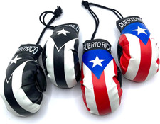 Puerto Rico Flag for Car Boxing Gloves Accessories Boricua Puerto Rican Cars picture