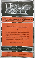 1924 New Haven Connecticut Anduff Advertising Service Printing Press  Print Ad picture