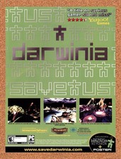 2006 Darwinia PC Original Advertisement / Retro Promo v1 picture