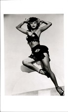 RH6 1946 Original Photo LOTUS WING BURLESQUE DANCER FEATURED IN HOLLYWOOD REVELS picture